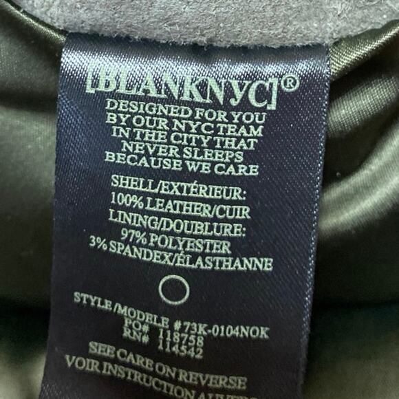 NEW Blank NYC Olive Green Faux Suede Zipper High Waisted Mini A-Line Skirt Sz 31 - Picture 4 of 4